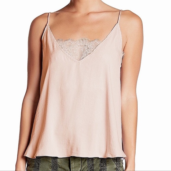 SOLD - Free People Lace Inlet Cami - Picture 2 of 6